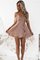 A Linie Ärmelloses Normale Taille Satin Unglaublich Prinzessin Mini Süß 16 Geburtstag - Bild 1