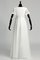 A-Line Reißverschluss Chiffon Extravagantes Brautkleid mit Plissierungen - Bild 2