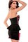 Polyester Minikleid Elegant Damen Schatz Elasthan Ausschnitt Club Kleider - Bild 2