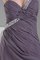Chiffon Gerüschtes Bodenlanges Abendkleid mit Herz-Ausschnitt mit Juwel Ausschnitt - Bild 2
