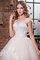 Tüll Drapiertes Luxus Brautkleid mit Schichtungen mit Gekappten Ärmeln - Bild 2