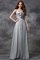 Prinzessin Herz-Ausschnitt Ärmelloses A-Linie Brautjungfernkleid aus Chiffon - Bild 27