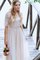 Strand Juwel Ausschnitt Reißverschluss Knöchellanges Informelles Brautjungfernkleid - Bild 1