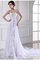 Chiffon Enges Anständiges Brautkleid mit Empire Taille mit Rücken Schnürung - Bild 1