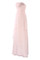 A-Line Normale Taille Chiffon Knöchellanges Modern Abendkleid mit Kristall Blumenbrosche - Bild 4