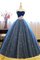 Fantastisch Herz-Ausschnitt Duchesse-Linie Ärmelloses Bodenlanges Abendkleid mit Perlen - Bild 1