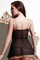 Mesh Sexy Romantisch Schwarz Herrlich Exquisit Babydoll - Bild 4