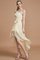 Ein Schulter A-Line Normale Taille Prinzessin Reißverschluss Brautjungfernkleid - Bild 3