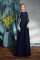 Natürliche Taile Prinzessin Chiffon Reißverschluss Bodenlanges Brautmutterkleid - Bild 5