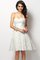 Prinzessin a linie Herz-Ausschnitt Normale Taille Reißverschluss Brautjungfernkleid - Bild 16
