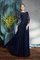 Natürliche Taile Prinzessin Chiffon Reißverschluss Bodenlanges Brautmutterkleid - Bild 4