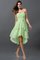 A-Linie Prinzessin Chiffon Reißverschluss Brautjungfernkleid mit Herz-Ausschnitt - Bild 26