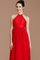 Natürliche Taile Prinzessin Ärmelloses Nackenband Chiffon Brautjungfernkleid - Bild 6
