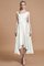 Asymmetrisch V-Ausschnitt Prinzessin A-Line Brautjungfernkleid aus Satin - Bild 21