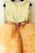 Paillette A-Linie Paillettenbesetztes Prinzessin Blumenmädchenkleid mit Blume - Bild 2