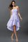 A-Linie Prinzessin Chiffon Reißverschluss Brautjungfernkleid mit Herz-Ausschnitt - Bild 17
