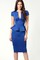 Polyester V-Ausschnitt Ausschnitt Bodycon Elegant Club Kleider - Bild 1