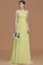 Reißverschluss Prinzessin Sweep train A-Linie Perlenbesetztes Brautjungfernkleid - Bild 14