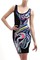 Farbe Bodycon Kleid Drucken Club Kleider - Bild 3