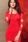 Ausschnitt Bodycon Damen Rot Elegant Juwel Polyester Club Kleider - Bild 1