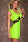 Bodycon Polyester Damen Anzug Elegant Club Kleider - Bild 2