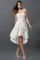 A-Linie Prinzessin Chiffon Reißverschluss Brautjungfernkleid mit Herz-Ausschnitt - Bild 16