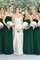 A-Linie Prinzessin Herz-Ausschnitt Normale Taille Brautjungfernkleid ohne Ärmeln - Bild 1