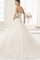 Zeitloses Meerjungfrau Sittsames Brautkleid mit Tiefer Taille mit Reißverschluss - Bild 2