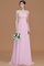Reißverschluss Prinzessin Sweep train A-Linie Perlenbesetztes Brautjungfernkleid - Bild 28