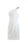 A linie Outdoor Kunstseide Ausgefallenes Brautkleid mit Perlen mit Überlagertem Mieder - Bild 3
