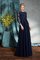 Natürliche Taile Prinzessin Chiffon Reißverschluss Bodenlanges Brautmutterkleid - Bild 6