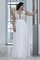 Klassisches Herz-Ausschnitt Juwel Ausschnitt Ärmellos Brautkleid mit Bordüre - Bild 1