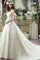 Klassisches A-Line Herz-Ausschnitt Brautkleid mit Stickerei mit Applike - Bild 1