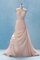 A-Line Gerüschtes Keine Taille Romantisches Brautkleid mit Mehrschichtigen Rüsche - Bild 1