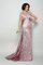 Prinzessin Hoher Kragen A-Line Anständiges Brautmutterkleid ohne Ärmeln - Bild 1