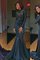 Meerjungfrau Sweep Zug Glamouröses Ballkleid mit Applike mit Hohem Kragen - Bild 1