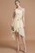Ein Schulter A-Line Normale Taille Prinzessin Reißverschluss Brautjungfernkleid - Bild 6