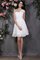 Plissiertes Prinzessin A-Line Ein Schulterfreies Mini Brautjungfernkleid - Bild 28