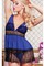 Spitze Bowknot V-Ausschnitt Modisch Babydoll - Bild 5