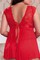 Modisch V-Ausschnitt Elegant Fantastisch Spitze Atemberaubend Babydoll - Bild 6