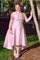 Prinzessin A-Linie Natürliche Taile Ballkleid für Übergröße ohne Ärmeln - Bild 1