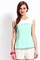 Ausschnitt Charmant Chiffon Juwel Frauen Tops Club Kleider - Bild 1