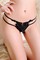 Schier Mesh Riemen Thong Spitze Spitzen-Slips - Bild 1