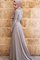 A Linie Ausgezeichnet Reißverschluss Normale Taille Prinzessin Abendkleid aus Tüll - Bild 2