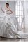 Prinzessin a linie Kapelle Schleppe Anständiges Brautkleid mit Applikation - Bild 1