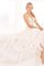 Rückenfreies A-Line Ärmelloses Brautkleid mit Perlen mit Herz-Ausschnitt - Bild 1