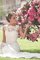 Prinzessin A-Linie Nackenband Edel Bodenlanges Brautkleid aus Satin - Bild 1