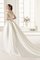 Schulterfrei Klassisches Ärmelloses Satin Duchesse-Linie Brautkleid - Bild 2