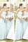Ärmelloses Herz-Ausschnitt Prinzessin Empire Taille Brautjungfernkleid aus Chiffon - Bild 1