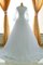 A-Line Schulterfreier Ausschnitt Lange Ärmeln Paillette Brautkleid mit Pailletten - Bild 2